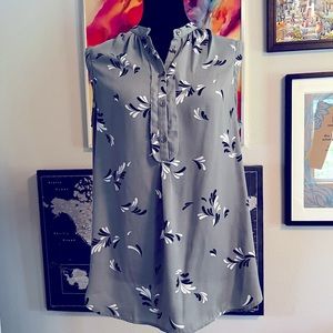 Ann Taylor Factory sleeveless blouse